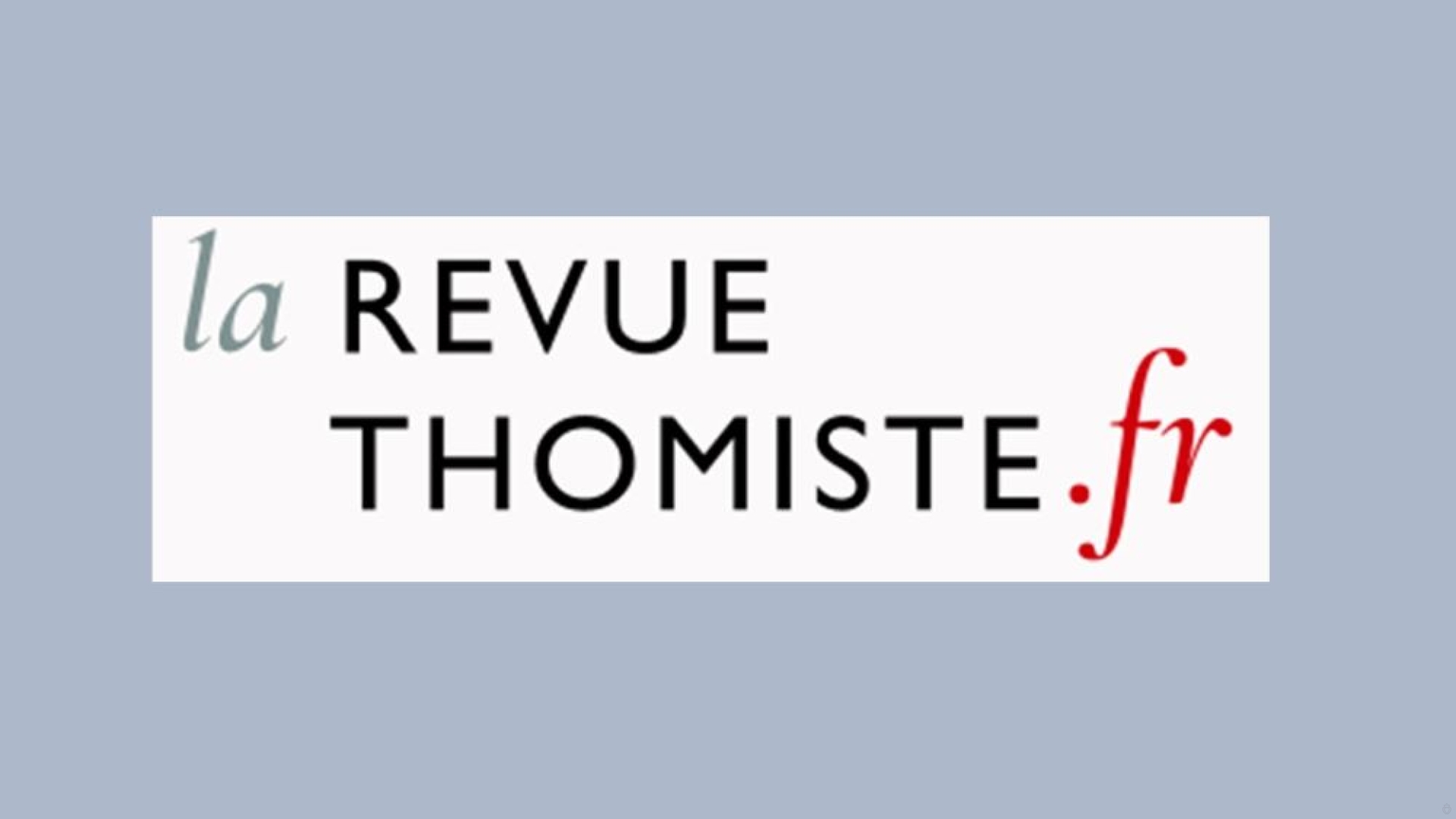 The Revue Thomiste Severely Criticizes Fiducia Supplicans | District of ...